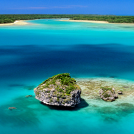 Un Lugar con poco turismo, Nueva Caledonia