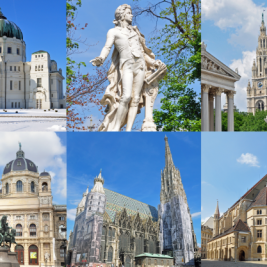 Cuatro lugares de Austria