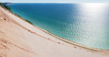 Parque Nacional Sleeping Bear Dunes con tu familia