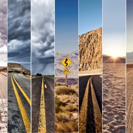 Rutas de Estados Unidos terrestres