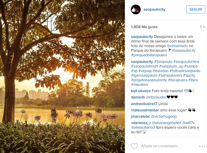 Lugares más fotografiados